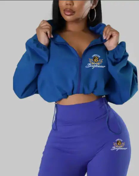 Autumn Vibes Forever Boujee Hooded Lounge Set